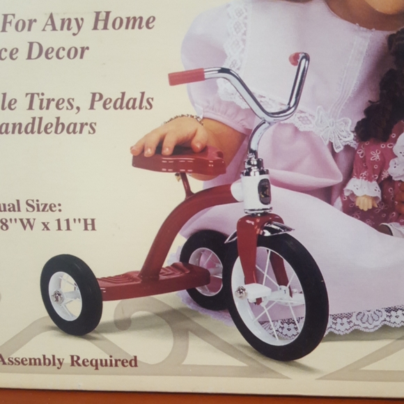 Doll Toy Tricycle Vintage Collector Roadmaster Cute - Picture 2 of 4